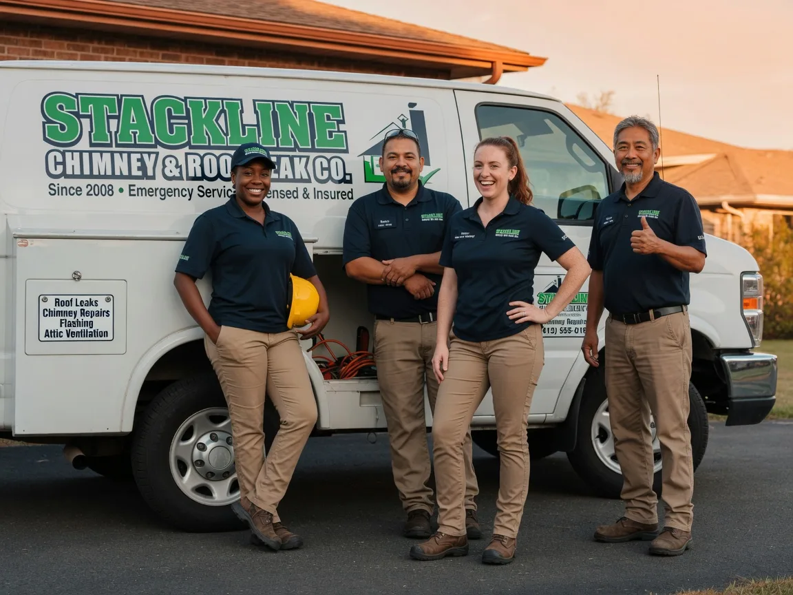 Chimney flashing repair company in Paris, OH